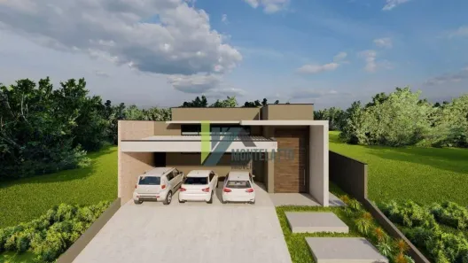 Casa de Condomínio com 3 Quartos à venda, 285m² no Residencial Aziz Louveira, Louveira