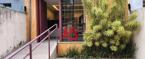 Imóvel Comercial com 3 Quartos para alugar, 150m² no Vila Mathias, Santos