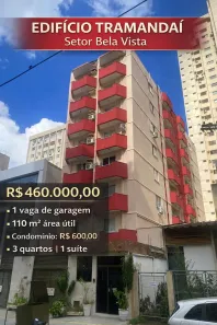 Apartamento com 3 Quartos à venda, 110m² no Setor Bela Vista, Goiânia