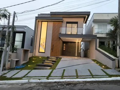Casa de Condomínio com 3 Quartos à venda, 210m² no Mogi Moderno, Mogi das Cruzes
