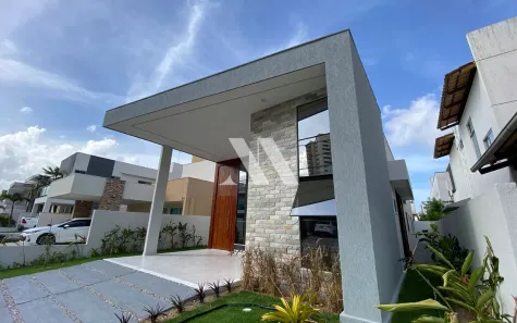 Casa de Condomínio com 3 Quartos à venda, 196m² no Nova Parnamirim, Parnamirim