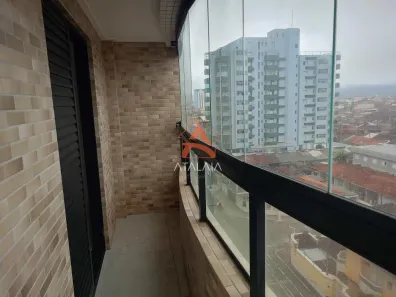 Apartamento com 2 Quartos para alugar, 71m² no Caiçara, Praia Grande