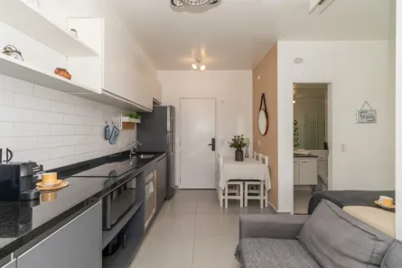 Apartamento com 1 Quarto à venda, 31m² no Santo Amaro, São Paulo