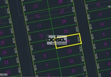 Lote/Terreno à venda, 250m² no Parque Santa Rita, Bauru