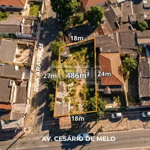 Lote/Terreno à venda, 486m² no Campo Grande, Rio de Janeiro