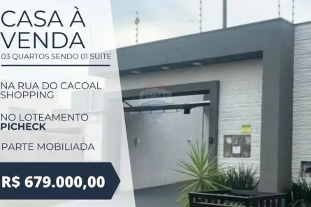 Casa com 3 Quartos à venda, 220m² no Eldorado, Cacoal