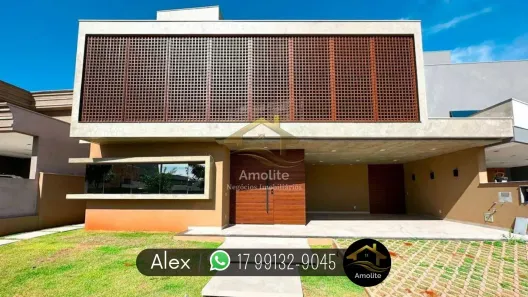 Casa de Condomínio com 4 Quartos à venda, 370m² no Quinta do Golfe Jardins, São José do Rio Preto