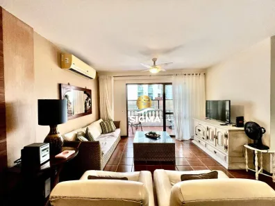 Apartamento com 3 Quartos à venda, 128m² no Loteamento João Batista Julião, Guarujá