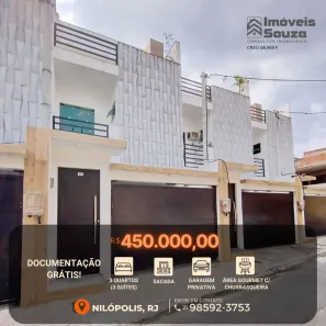 Casa com 3 Quartos à venda, 120m² no Centro, Nilópolis