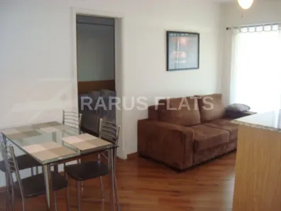 Flat com 1 Quarto para alugar, 47m² no Cidade Monções, São Paulo