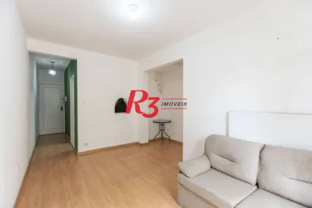 Apartamento com 2 Quartos para alugar, 75m² no Gonzaga, Santos