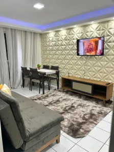 Apartamento com 2 Quartos para alugar, 59m² no Ponta Negra, Natal