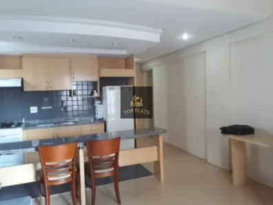 Flat com 1 Quarto para alugar, 50m² no Moema, São Paulo