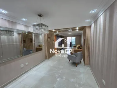 Apartamento com 3 Quartos para alugar, 130m² no Canto do Forte, Praia Grande