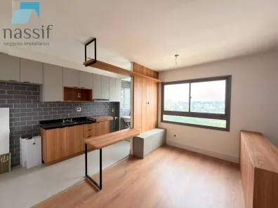 Apartamento com 1 Quarto para alugar, 34m² no Vila Mogilar, Mogi das Cruzes