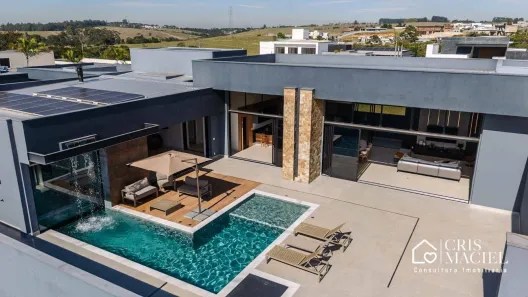 Casa de Condomínio com 4 Quartos à venda, 514m² no Parque Residencial Indaiá, Indaiatuba