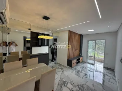 Apartamento com 2 Quartos para alugar, 65m² no Canto do Forte, Praia Grande