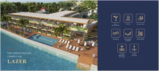 Apartamento com 1 Quarto à venda, 26m² no Passagem, Cabo Frio