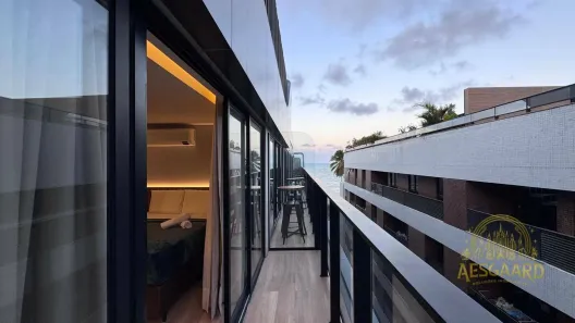 Flat com 1 Quarto à venda, 26m² no Cabo Branco, João Pessoa