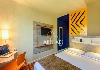 Flat com 1 Quarto à venda, 13m² no República, São Paulo