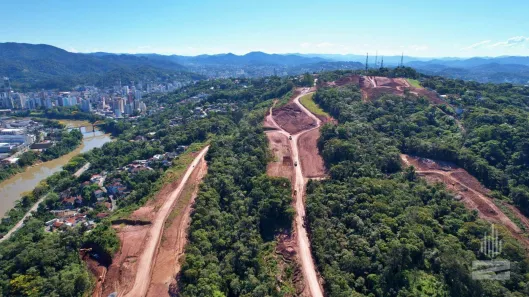 Lote/Terreno à venda, 513m² no Ponta Aguda, Blumenau