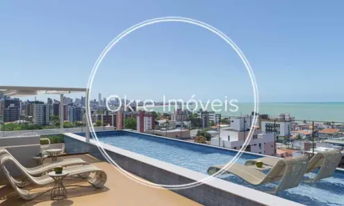 Apartamento com 1 Quarto à venda, 59m² no Manaíra, João Pessoa