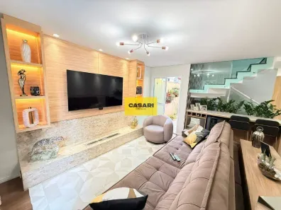 Sobrado com 3 Quartos à venda, 206m² no Vila Alzira, Santo André