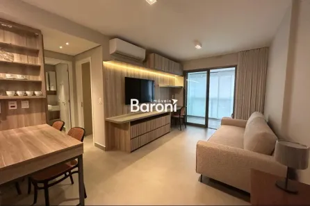 Apartamento com 1 Quarto para alugar, 46m² no Indianópolis, São Paulo