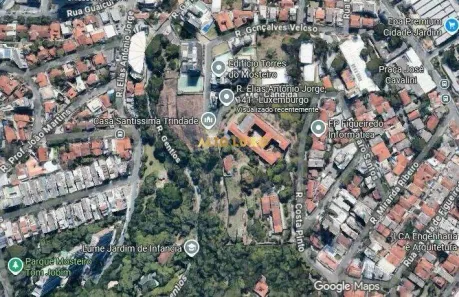 Lote/Terreno à venda, 1227m² no Luxemburgo, Belo Horizonte