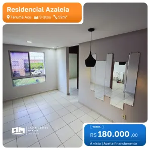 Apartamento com 3 Quartos à venda, 52m² no Tarumã-Açu, Manaus