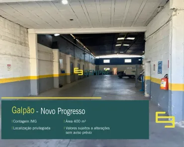 Galpão/Depósito/Armazém para alugar, 400m² no Novo Progresso, Contagem