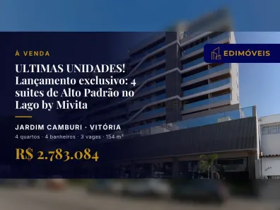 Apartamento com 4 Quartos à venda, 154m² no Jardim Camburi, Vitória