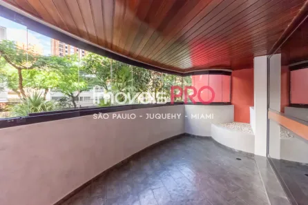 Apartamento com 4 Quartos para venda ou aluguel, 220m² no Indianópolis, São Paulo
