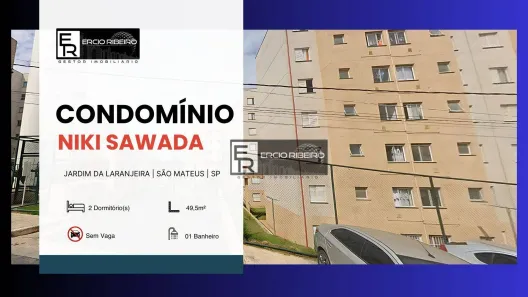 Apartamento com 2 Quartos à venda, 50m² no Jardim da Laranjeira (Zona Leste), São Paulo