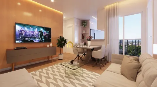 Apartamento com 2 Quartos à venda, 42m² no Caguassu, Sorocaba