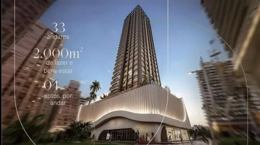 Apartamento com 3 Quartos à venda, 126m² no Praia Brava de Itajaí, Itajaí