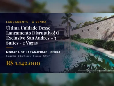 Apartamento com 3 Quartos à venda, 109m² no Morada de Laranjeiras, Serra