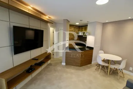Flat com 1 Quarto para alugar, 41m² no Itaim Bibi, São Paulo