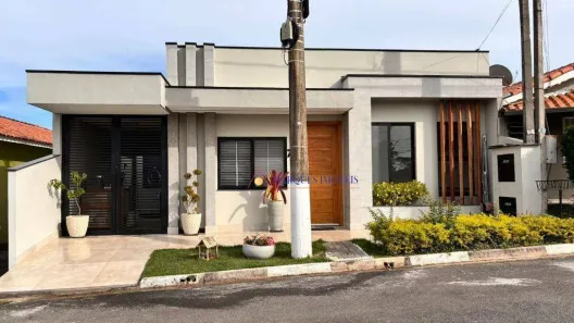 Casa de Condomínio com 3 Quartos à venda, 105m² no Residencial Aziz Louveira, Louveira