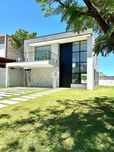 Casa de Condomínio com 4 Quartos à venda, 387m² no Alphaville (Abrantes), Camaçari