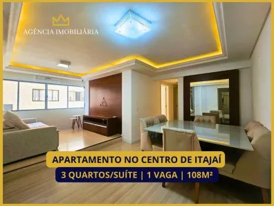 Apartamento com 3 Quartos à venda, 108m² no Centro, Itajaí