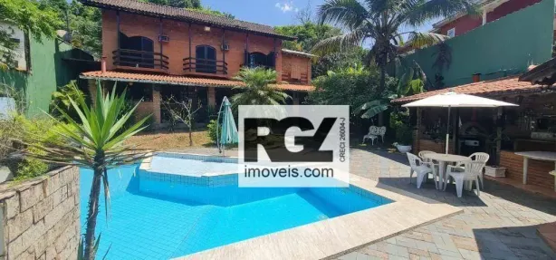Sobrado com 4 Quartos à venda, 360m² no Morro Nova Cintra, Santos