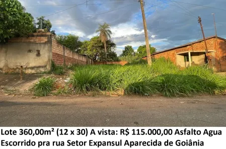 Lote/Terreno à venda, 360m² no Expansul, Aparecida de Goiânia