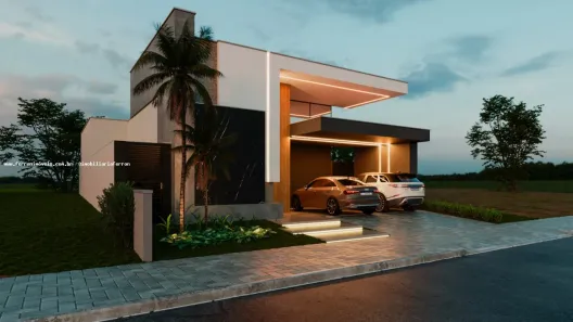 Casa de Condomínio com 3 Quartos à venda, 134m² no Parque Residencial Damha, Presidente Prudente