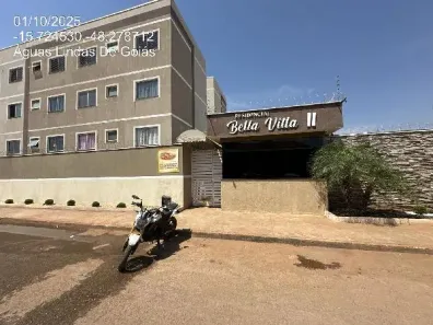 Apartamento com 2 Quartos à venda, 45m² no Mansões Pôr do Sol, Águas Lindas de Goiás