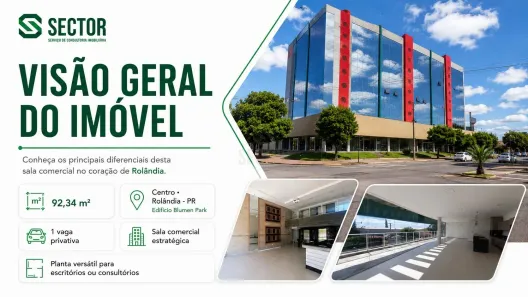 Imóvel Comercial à venda, 92m² no Centro, Rolândia