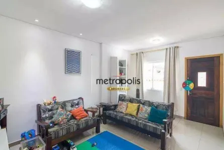 Sobrado com 3 Quartos à venda, 136m² no Parque das Nações, Santo André