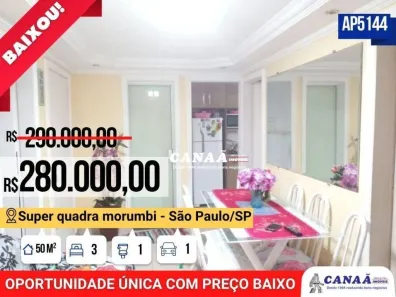 Apartamento com 3 Quartos à venda, 50m² no Super Quadra Morumbi, São Paulo