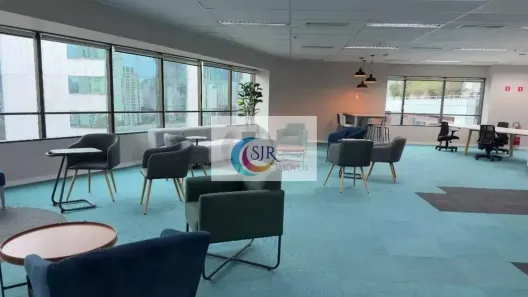 Sala Comercial para alugar, 783m² no Cidade Monções, São Paulo