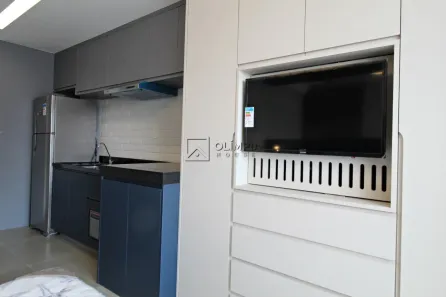 Apartamento com 1 Quarto para alugar, 27m² no Jardim Paulistano, São Paulo
